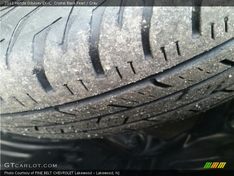 Crystal Black Pearl / Gray 2011 Honda Odyssey EX-L