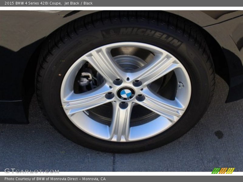 Jet Black / Black 2015 BMW 4 Series 428i Coupe