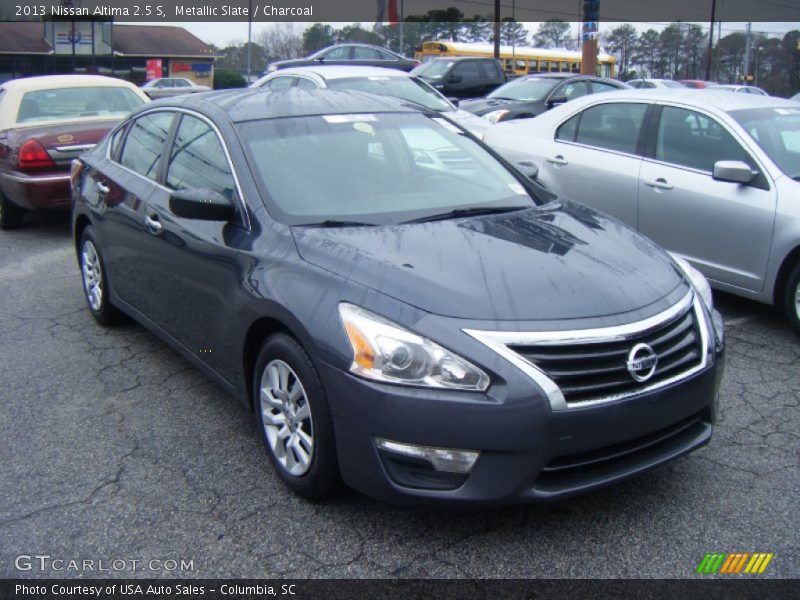 Metallic Slate / Charcoal 2013 Nissan Altima 2.5 S