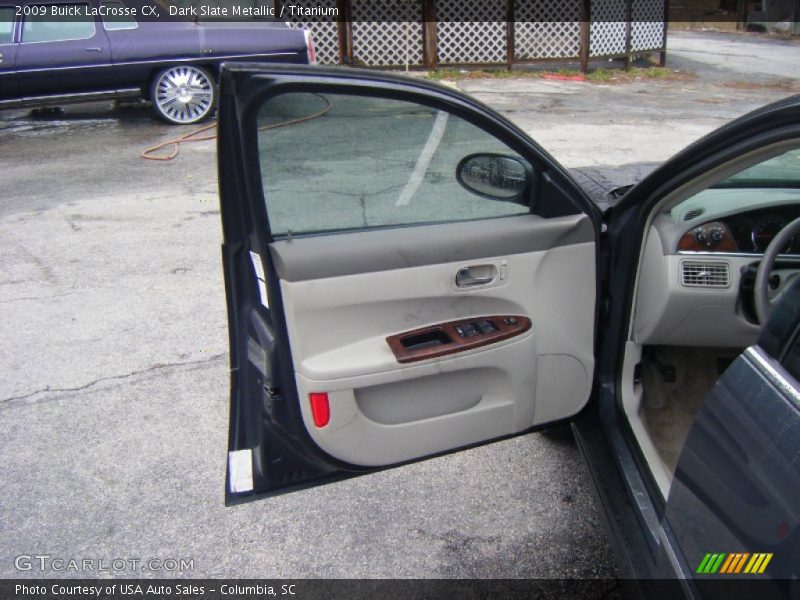 Dark Slate Metallic / Titanium 2009 Buick LaCrosse CX