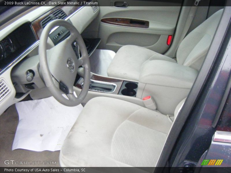 Dark Slate Metallic / Titanium 2009 Buick LaCrosse CX