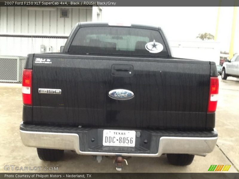 Black / ROUSH Black/Grey 2007 Ford F150 XLT SuperCab 4x4