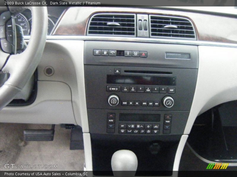 Dark Slate Metallic / Titanium 2009 Buick LaCrosse CX