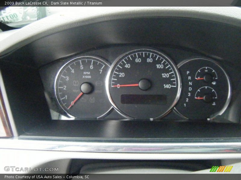Dark Slate Metallic / Titanium 2009 Buick LaCrosse CX