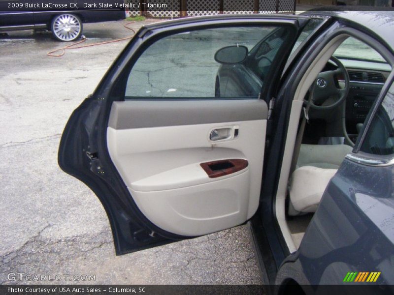 Dark Slate Metallic / Titanium 2009 Buick LaCrosse CX