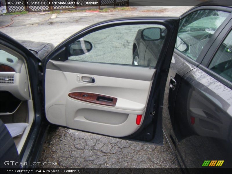 Dark Slate Metallic / Titanium 2009 Buick LaCrosse CX