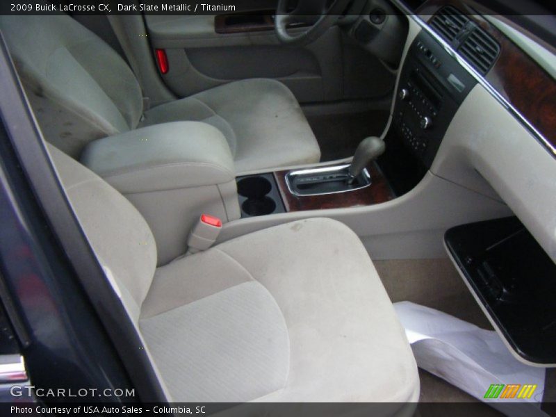 Dark Slate Metallic / Titanium 2009 Buick LaCrosse CX