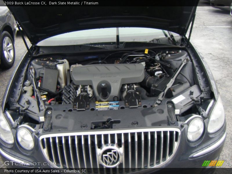 Dark Slate Metallic / Titanium 2009 Buick LaCrosse CX