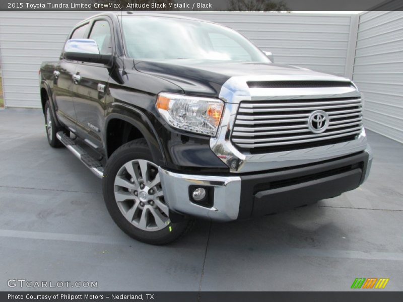 Attitude Black Metallic / Black 2015 Toyota Tundra Limited CrewMax