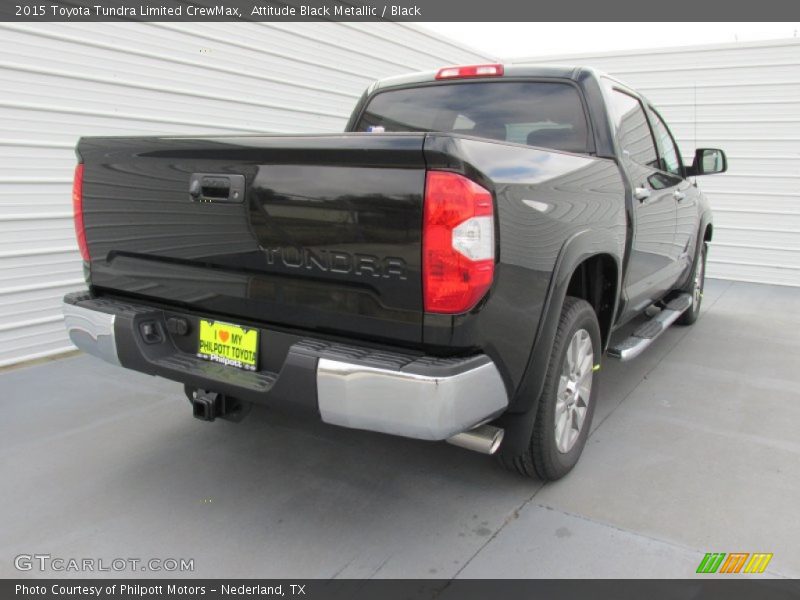 Attitude Black Metallic / Black 2015 Toyota Tundra Limited CrewMax