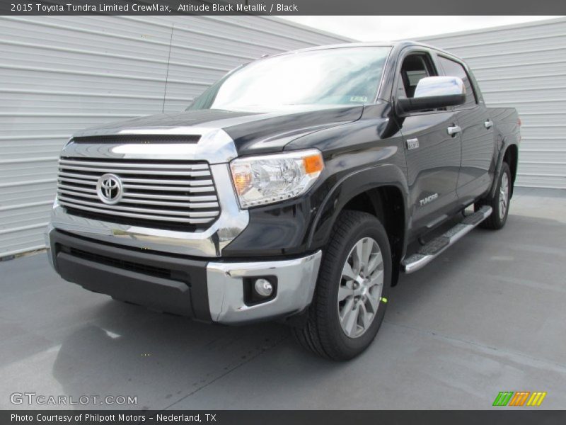 Attitude Black Metallic / Black 2015 Toyota Tundra Limited CrewMax