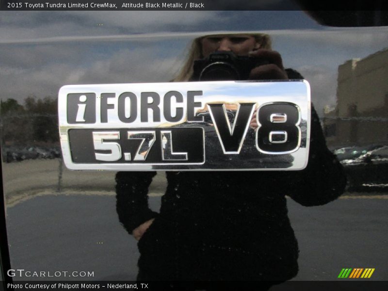 Attitude Black Metallic / Black 2015 Toyota Tundra Limited CrewMax