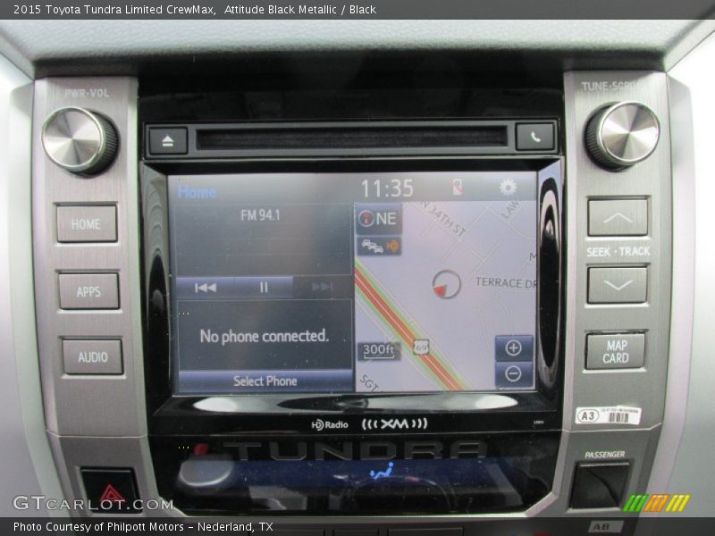 Attitude Black Metallic / Black 2015 Toyota Tundra Limited CrewMax