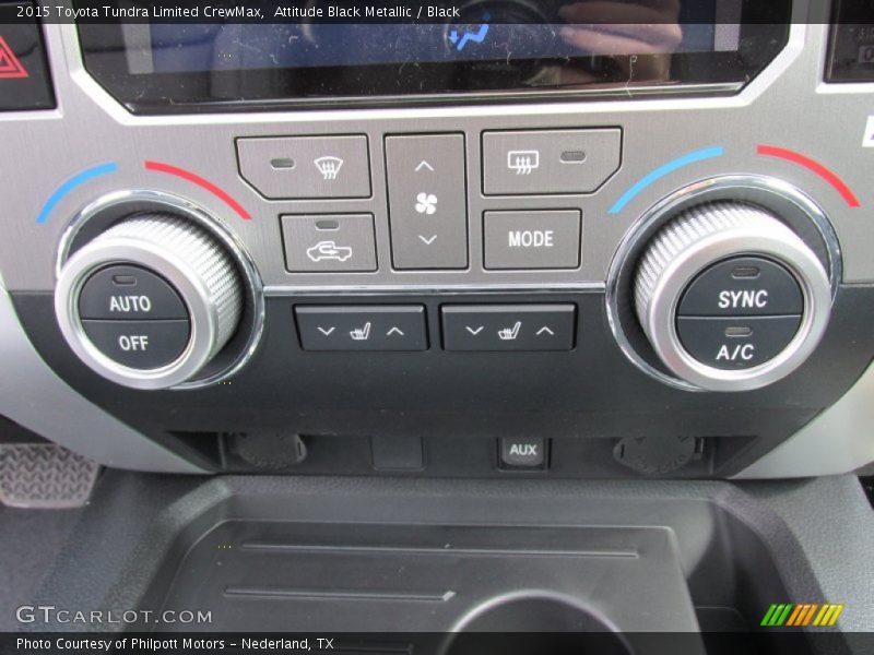 Attitude Black Metallic / Black 2015 Toyota Tundra Limited CrewMax