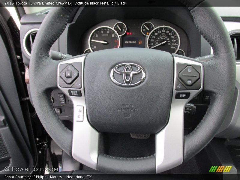 Attitude Black Metallic / Black 2015 Toyota Tundra Limited CrewMax
