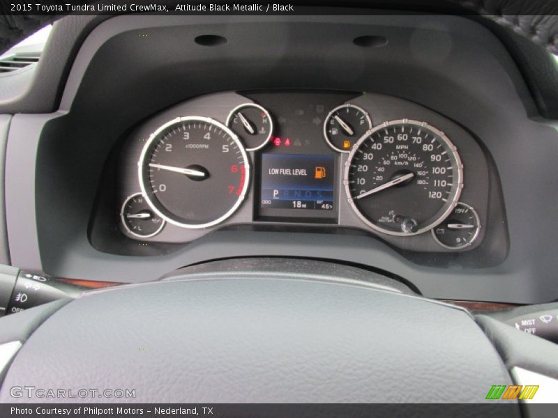 Attitude Black Metallic / Black 2015 Toyota Tundra Limited CrewMax