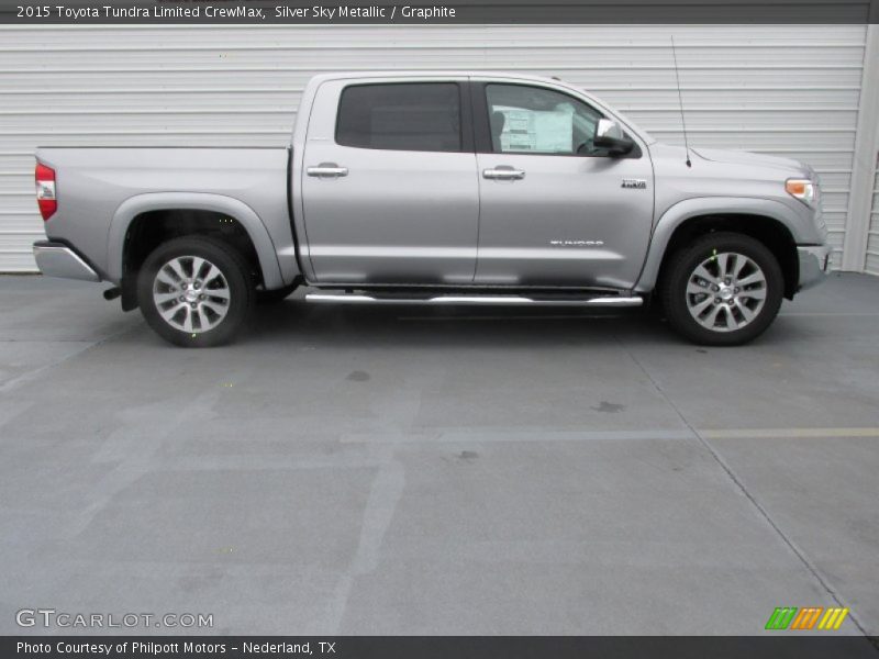  2015 Tundra Limited CrewMax Silver Sky Metallic