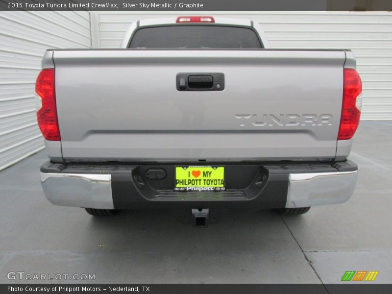 Silver Sky Metallic / Graphite 2015 Toyota Tundra Limited CrewMax