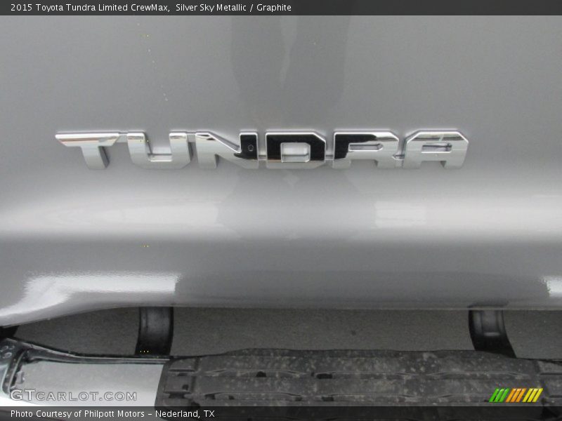 Silver Sky Metallic / Graphite 2015 Toyota Tundra Limited CrewMax