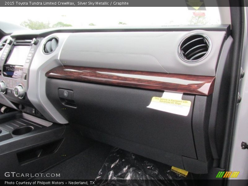 Silver Sky Metallic / Graphite 2015 Toyota Tundra Limited CrewMax