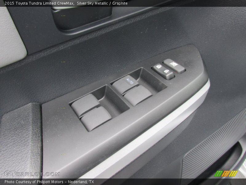 Silver Sky Metallic / Graphite 2015 Toyota Tundra Limited CrewMax