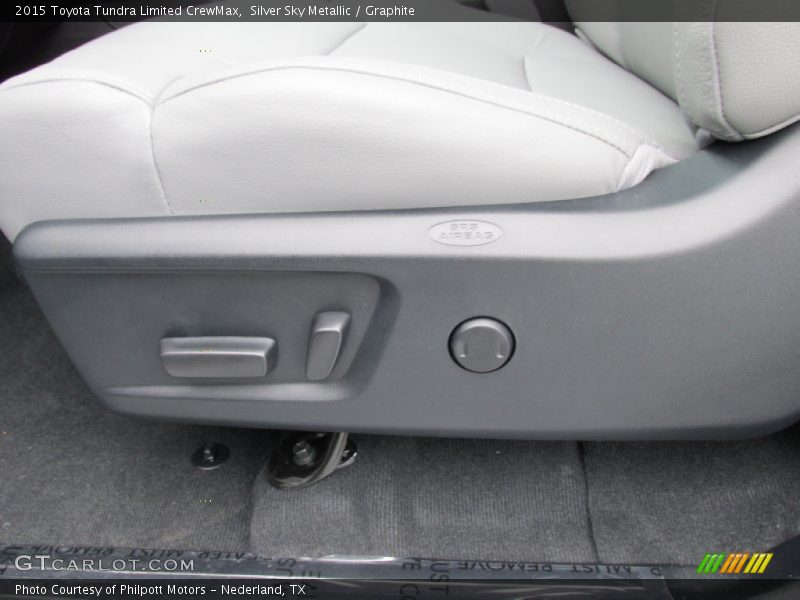 Silver Sky Metallic / Graphite 2015 Toyota Tundra Limited CrewMax