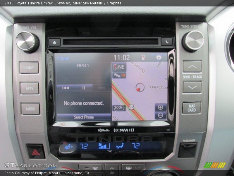 Controls of 2015 Tundra Limited CrewMax