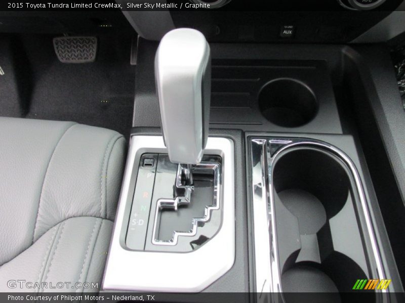 Silver Sky Metallic / Graphite 2015 Toyota Tundra Limited CrewMax