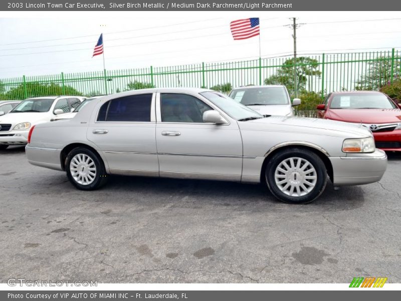  2003 Town Car Executive Silver Birch Metallic