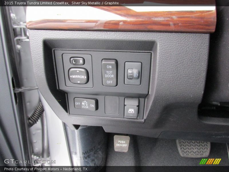 Controls of 2015 Tundra Limited CrewMax