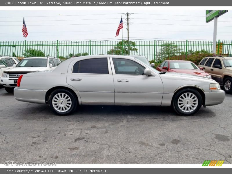  2003 Town Car Executive Silver Birch Metallic
