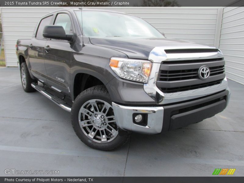 Magnetic Gray Metallic / Graphite 2015 Toyota Tundra SR5 CrewMax