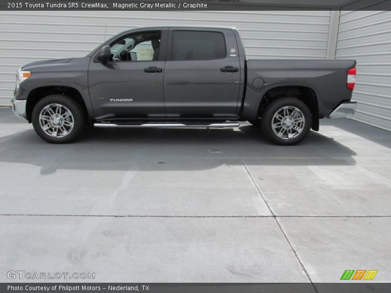 Magnetic Gray Metallic / Graphite 2015 Toyota Tundra SR5 CrewMax