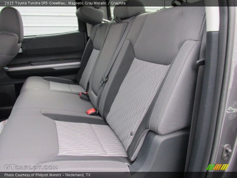 Rear Seat of 2015 Tundra SR5 CrewMax