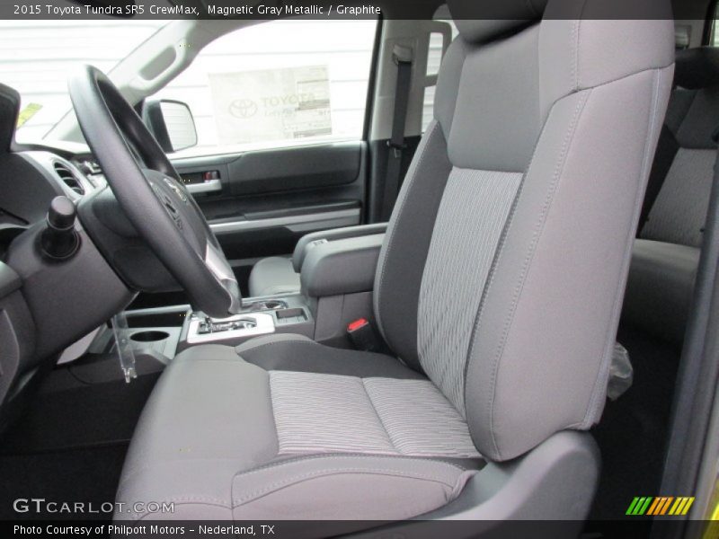 Magnetic Gray Metallic / Graphite 2015 Toyota Tundra SR5 CrewMax