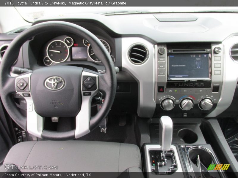 Magnetic Gray Metallic / Graphite 2015 Toyota Tundra SR5 CrewMax