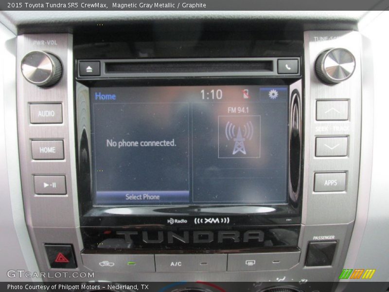 Magnetic Gray Metallic / Graphite 2015 Toyota Tundra SR5 CrewMax