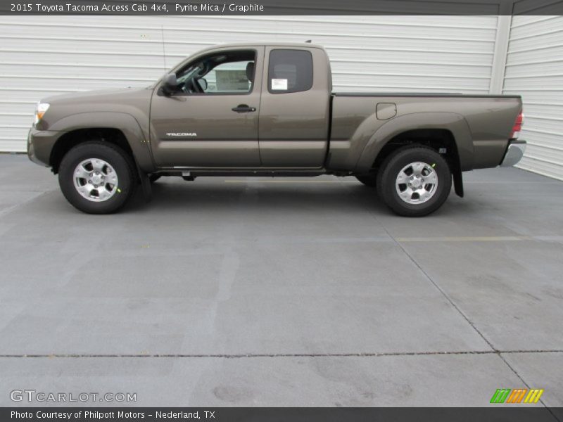  2015 Tacoma Access Cab 4x4 Pyrite Mica