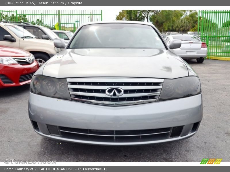 Desert Platinum / Graphite 2004 Infiniti M 45