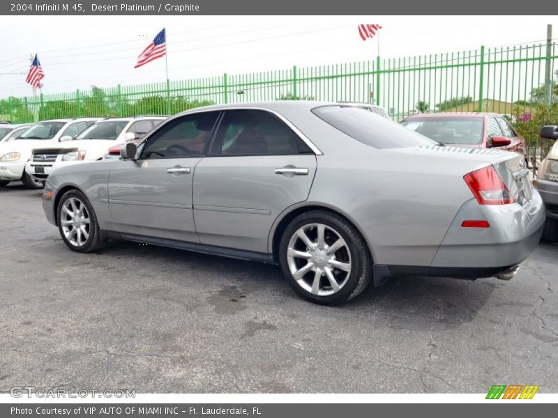 Desert Platinum / Graphite 2004 Infiniti M 45