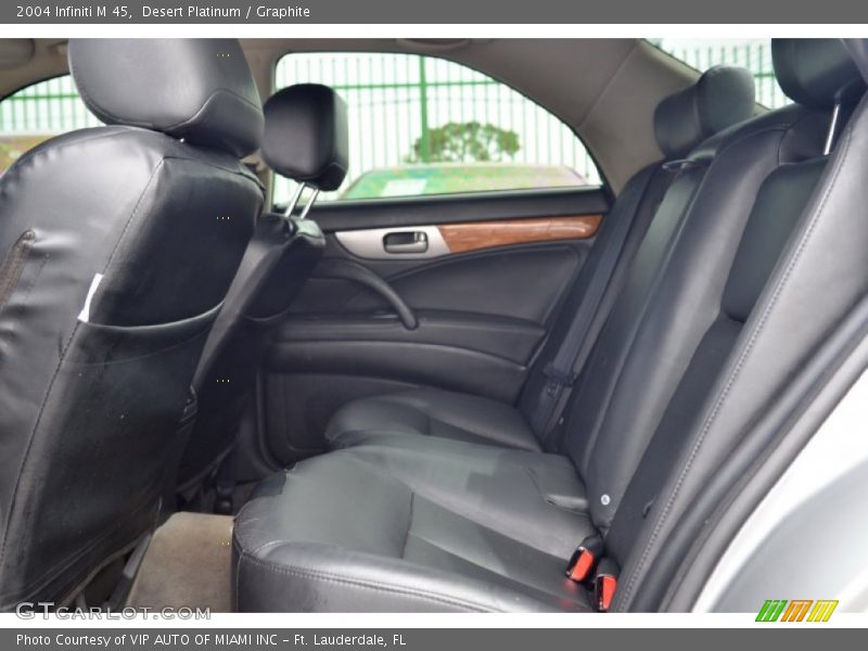 Rear Seat of 2004 M 45