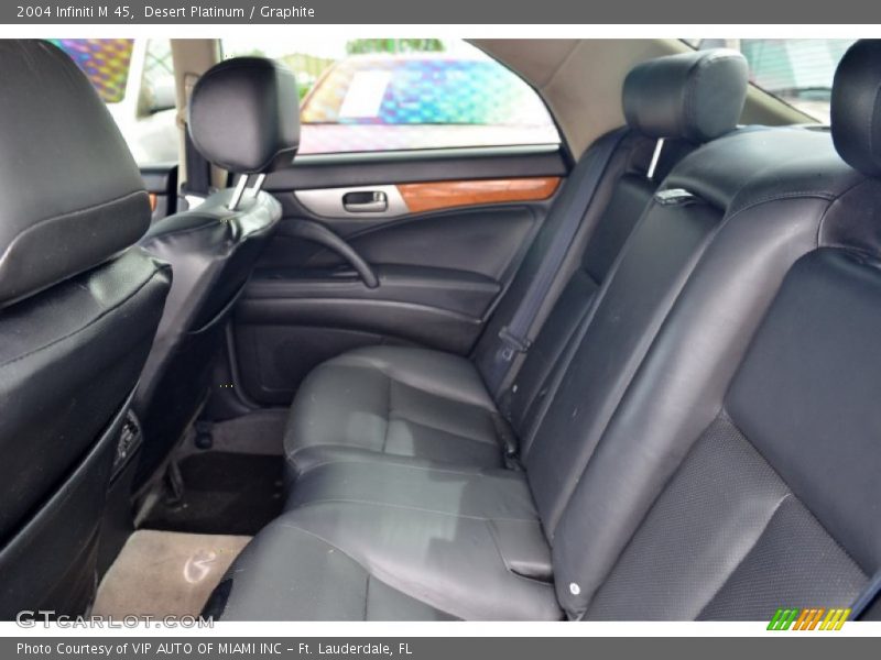 Rear Seat of 2004 M 45