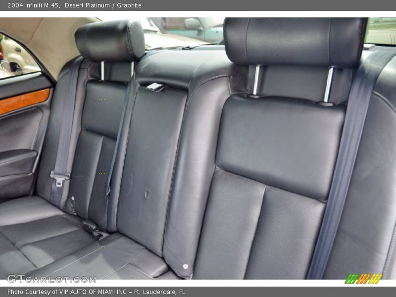 Rear Seat of 2004 M 45