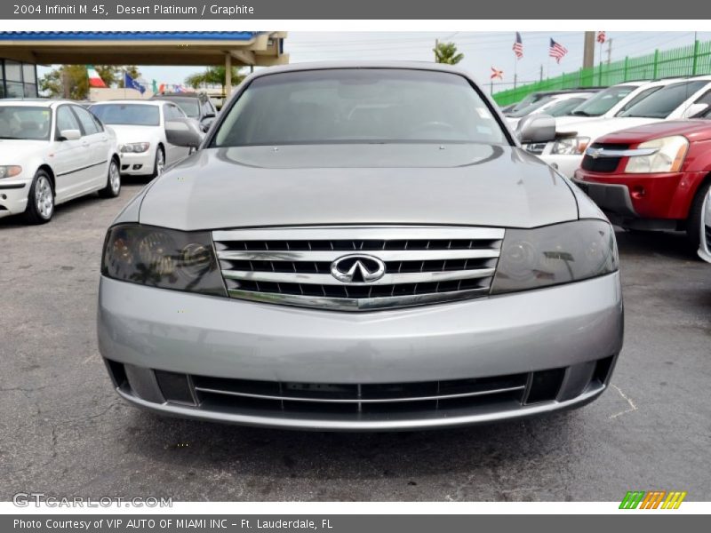 Desert Platinum / Graphite 2004 Infiniti M 45