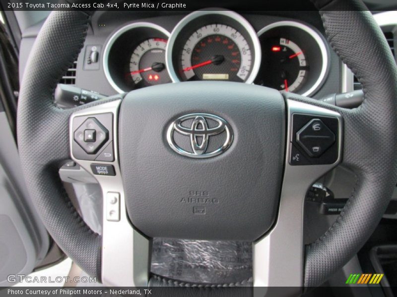  2015 Tacoma Access Cab 4x4 Steering Wheel