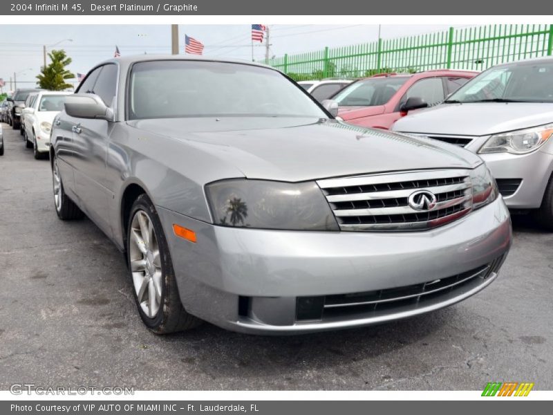 Front 3/4 View of 2004 M 45