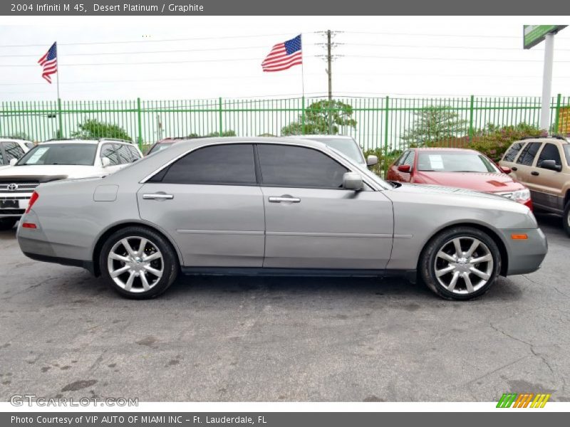 Desert Platinum / Graphite 2004 Infiniti M 45