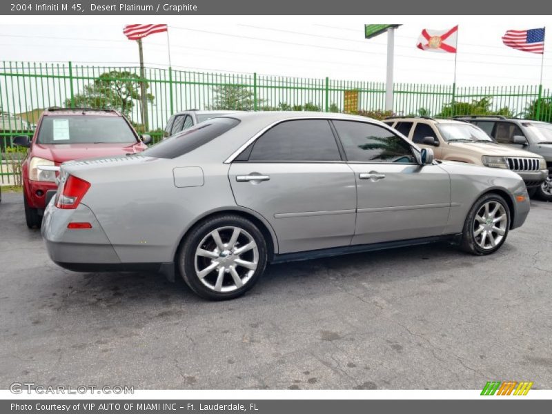 Desert Platinum / Graphite 2004 Infiniti M 45