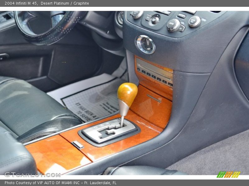 Desert Platinum / Graphite 2004 Infiniti M 45