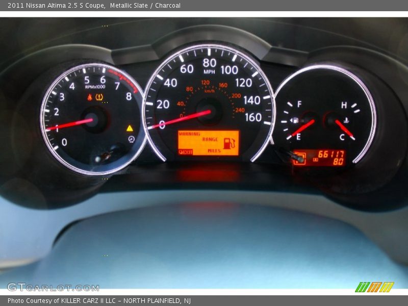 Metallic Slate / Charcoal 2011 Nissan Altima 2.5 S Coupe